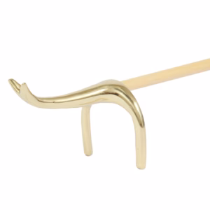 GOOSENECK REST WITH BRASS HEAD