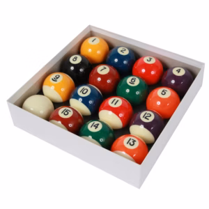 SET 50 MM (2 IN) ARAMITH STANDARD POOL BALLS