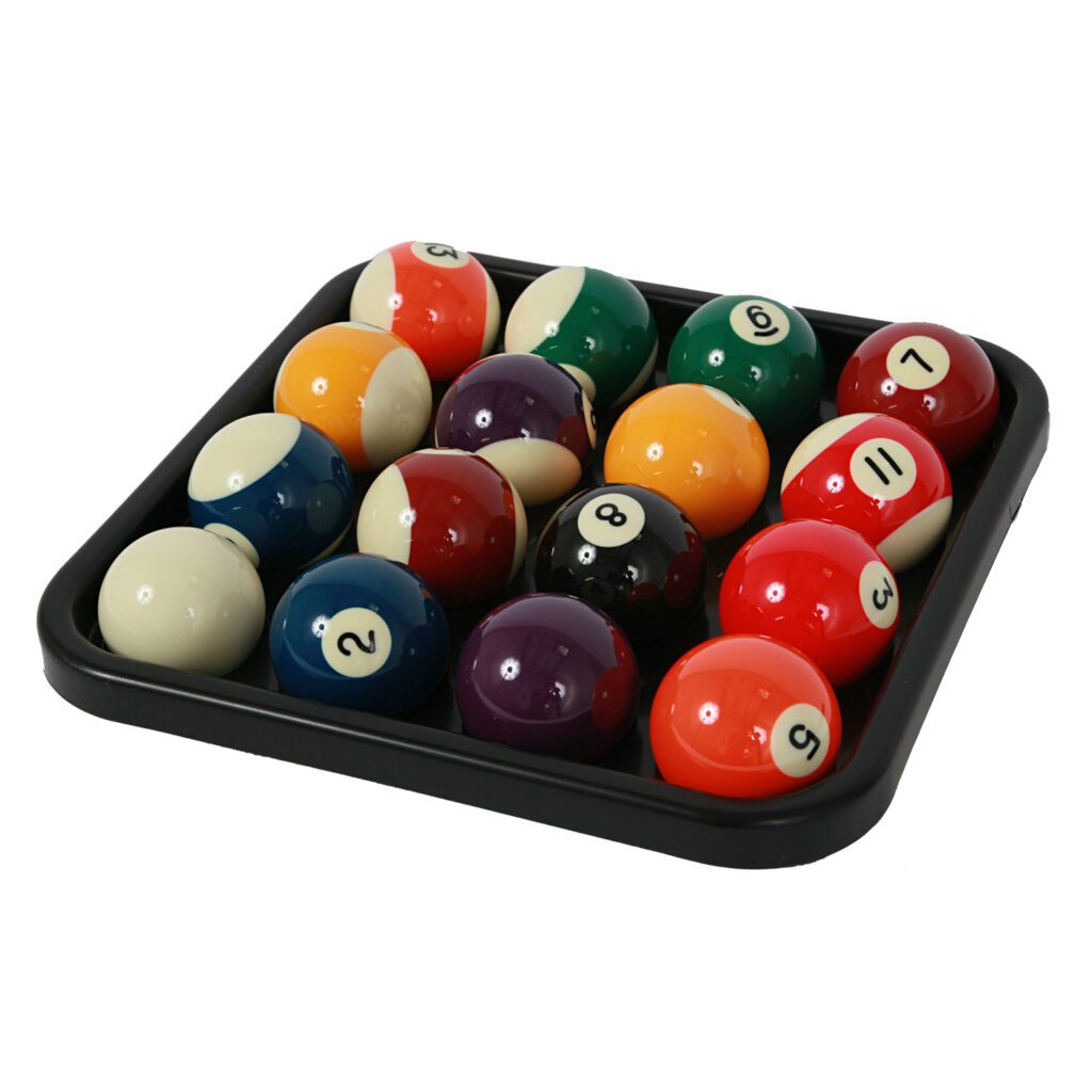 Plastic Tray For Pool Set 16 Balls 