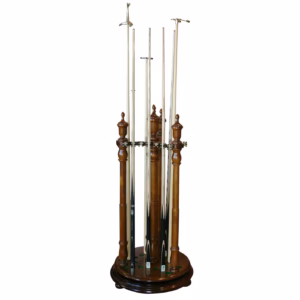 CIRCULAR REVOLVING CUE STAND