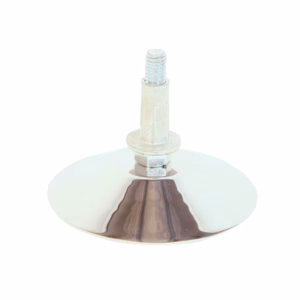 ADJUSTABLE TOE BRIGHT CHROME