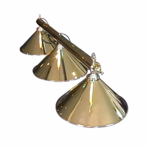 BRASS OR STAINLESS STEEL BILLIARD TABLE RAIL LIGHT