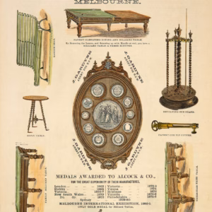 Alcock & Co c1883 Advertisement